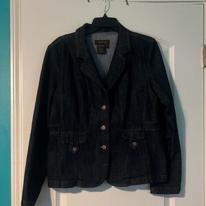 YMI Women's Dark Blue Denim Jacket